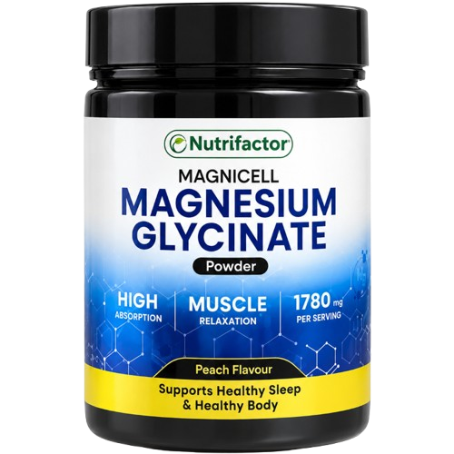 Magnicell magnesium glycinate powder 200 mg