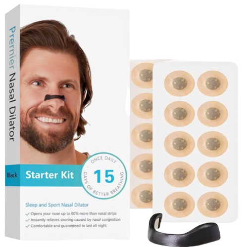 Starter kit sleep and sport nasal dilator