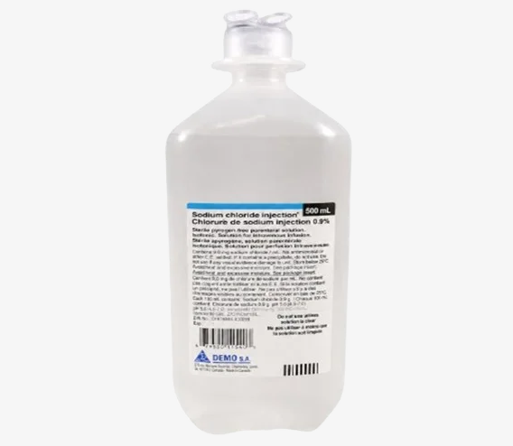 Sodium chloride 0.9% 500 ml a20